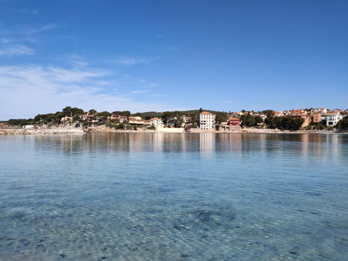 Joli Studio Les Pieds Dans L Eau Avec Place De Parking Gratuite Bandol Exterior foto